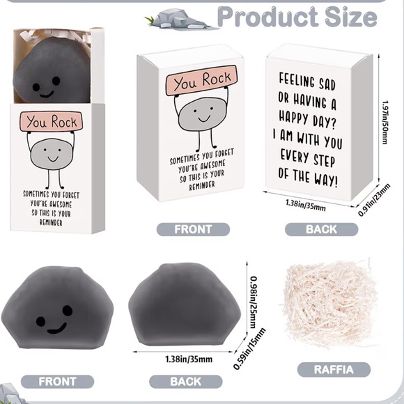 10ct You Rock Gift Boxes - Picture 3 of 3